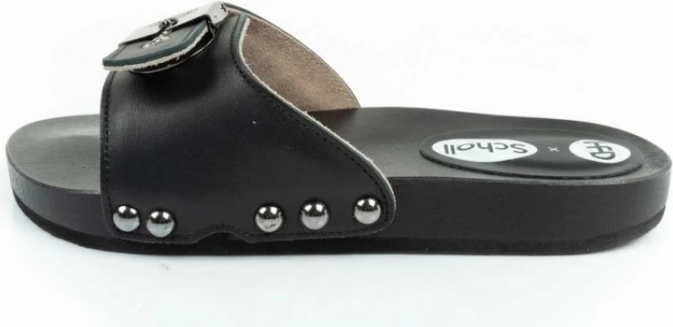 Klompa femra Scholl, të zeza