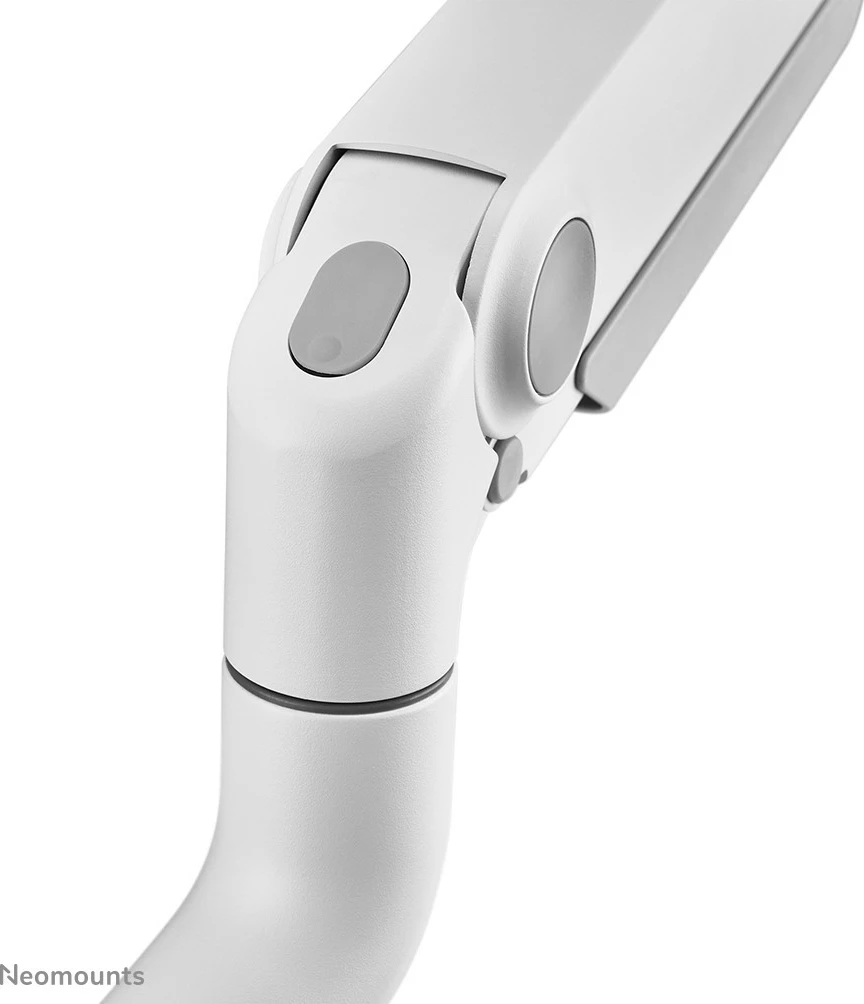 Krah monitori Neomounts DS75S-950WH2, për 2 ekrane, gas spring, Topfix, bardhë