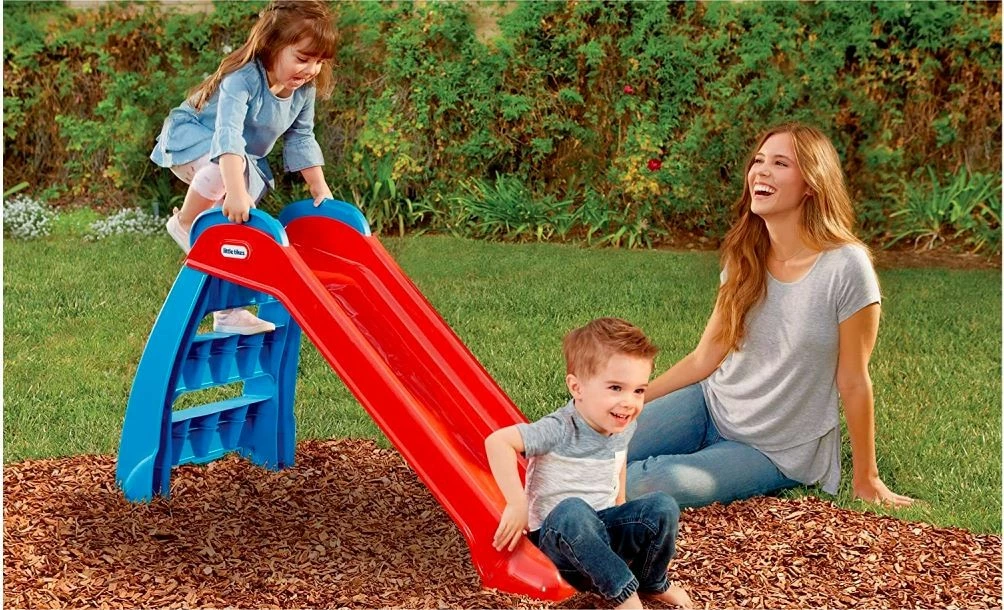 Rrëshqitëse Little Tikes First Red-Blue Slide, plastike, për fëmijë, e kuqe/blu