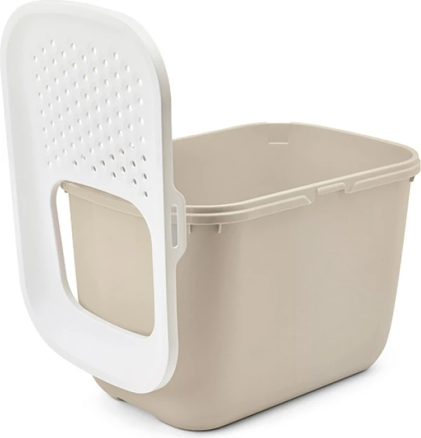 Leter për mace SAVIC HOP, Kafe me kapak të bardhë