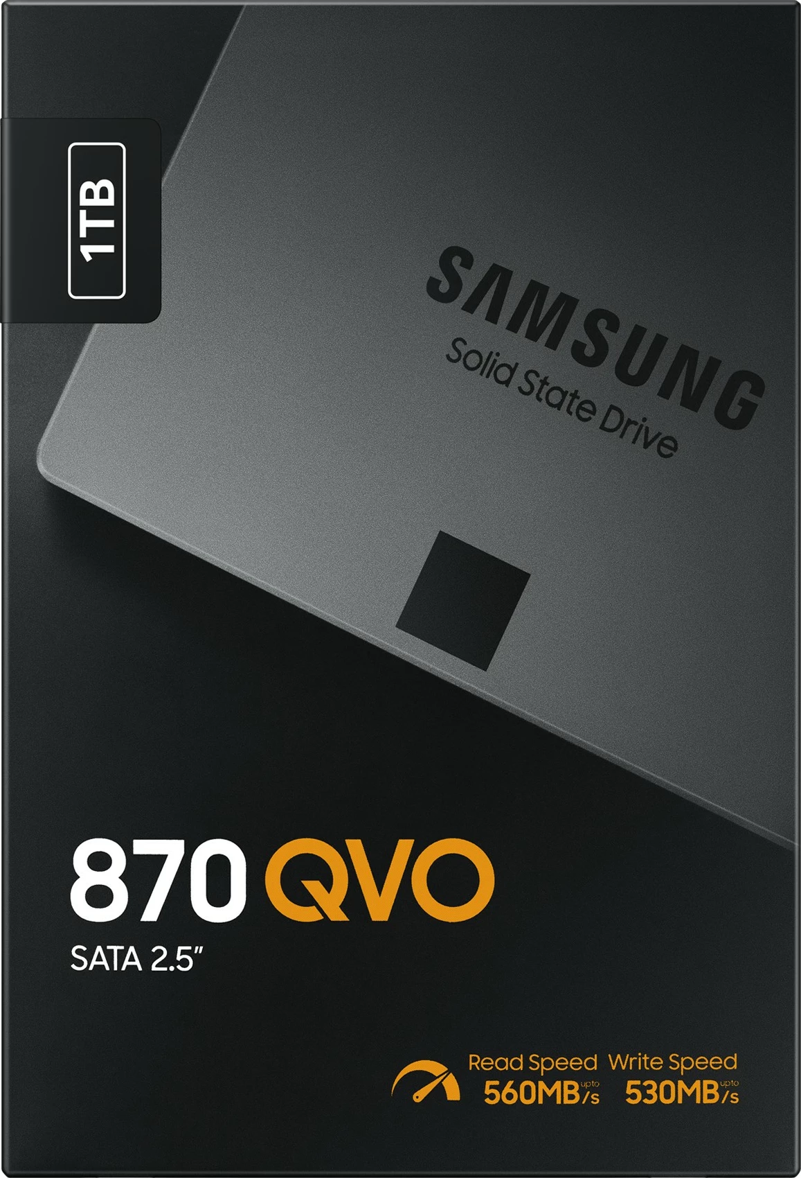 SSD Samsung 870 QVO, 1 TB, 2.5", 560 MB/s, 6 Gbit/s