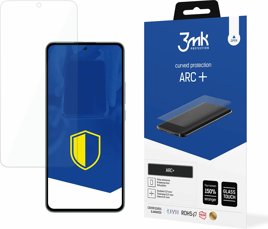 Foli mbrojtëse ekrani 3mk ARC+ për Xiaomi 13T/13T Pro, e tejdukshme