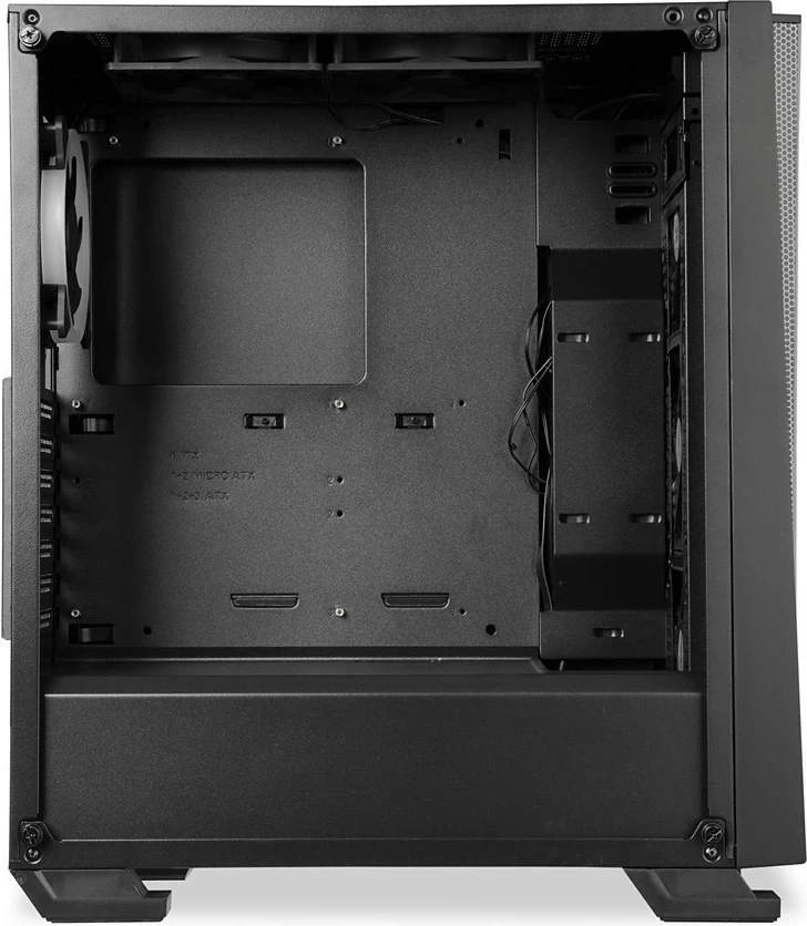 Kasë kompjuteri I-BOX Wizard 4,e zezë 