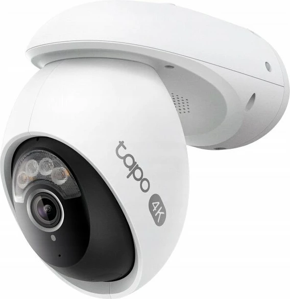 Kamerë sigurie IP TP-Link Tapo C560WS 8MP 4K 2160p Wi‑Fi IR 30m microSD, bardhë/zezë