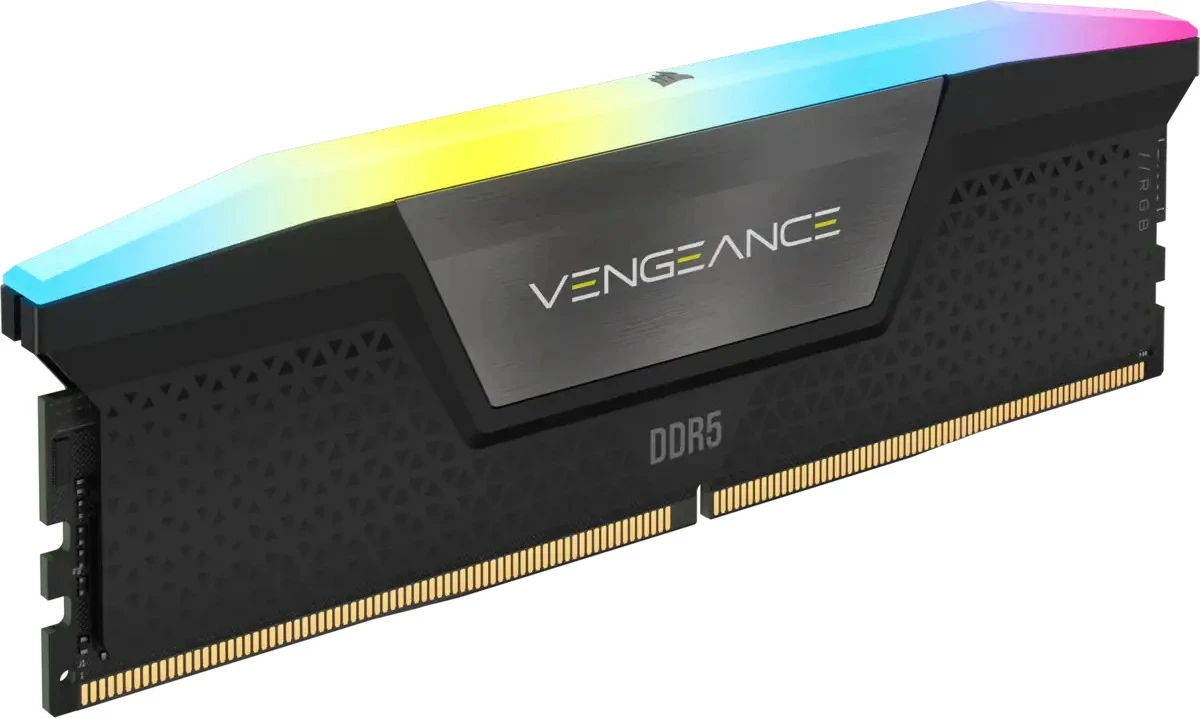 RAM Memorje Corsair Vengeance RGB 32GB (2x16GB) DDR5 7200MHz, e zezë