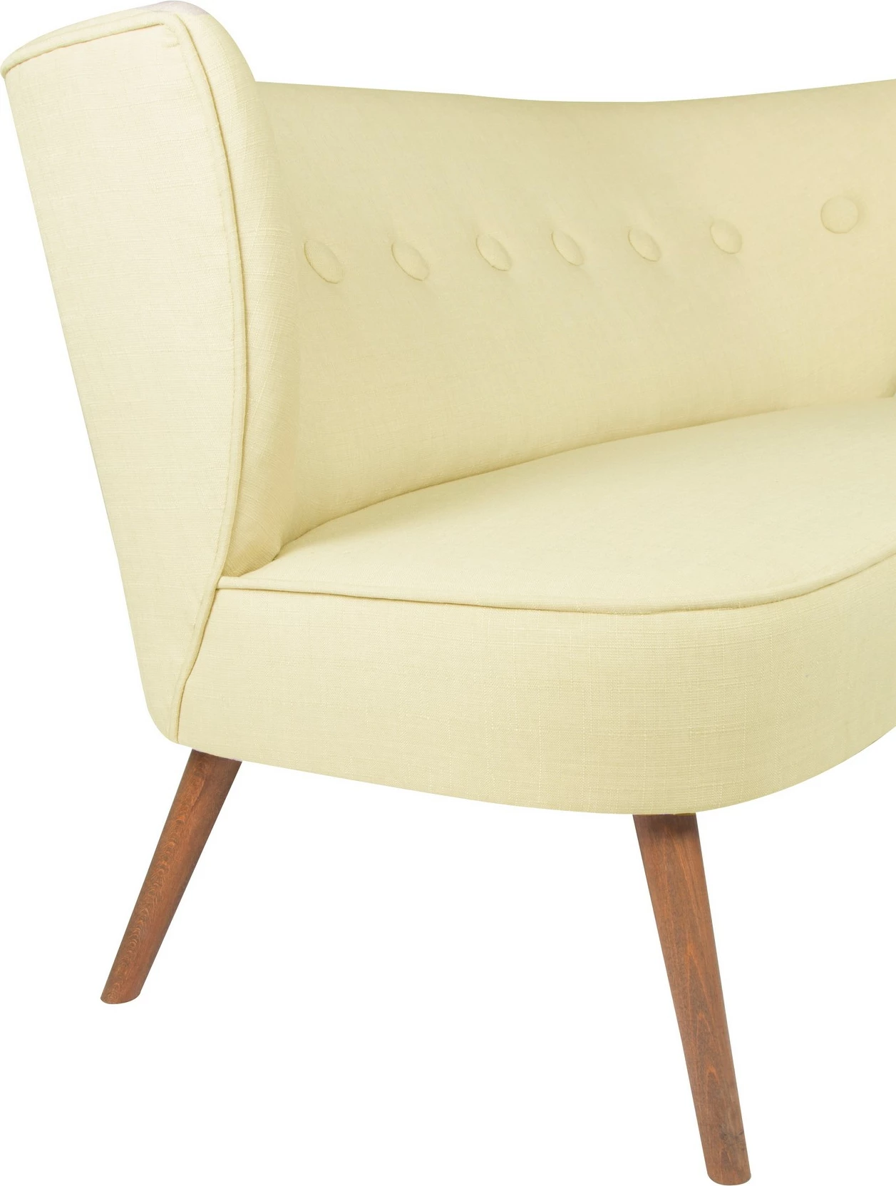 Divan dy vendësh, ngjyrë krem, Atelier del Sofa, Bienville