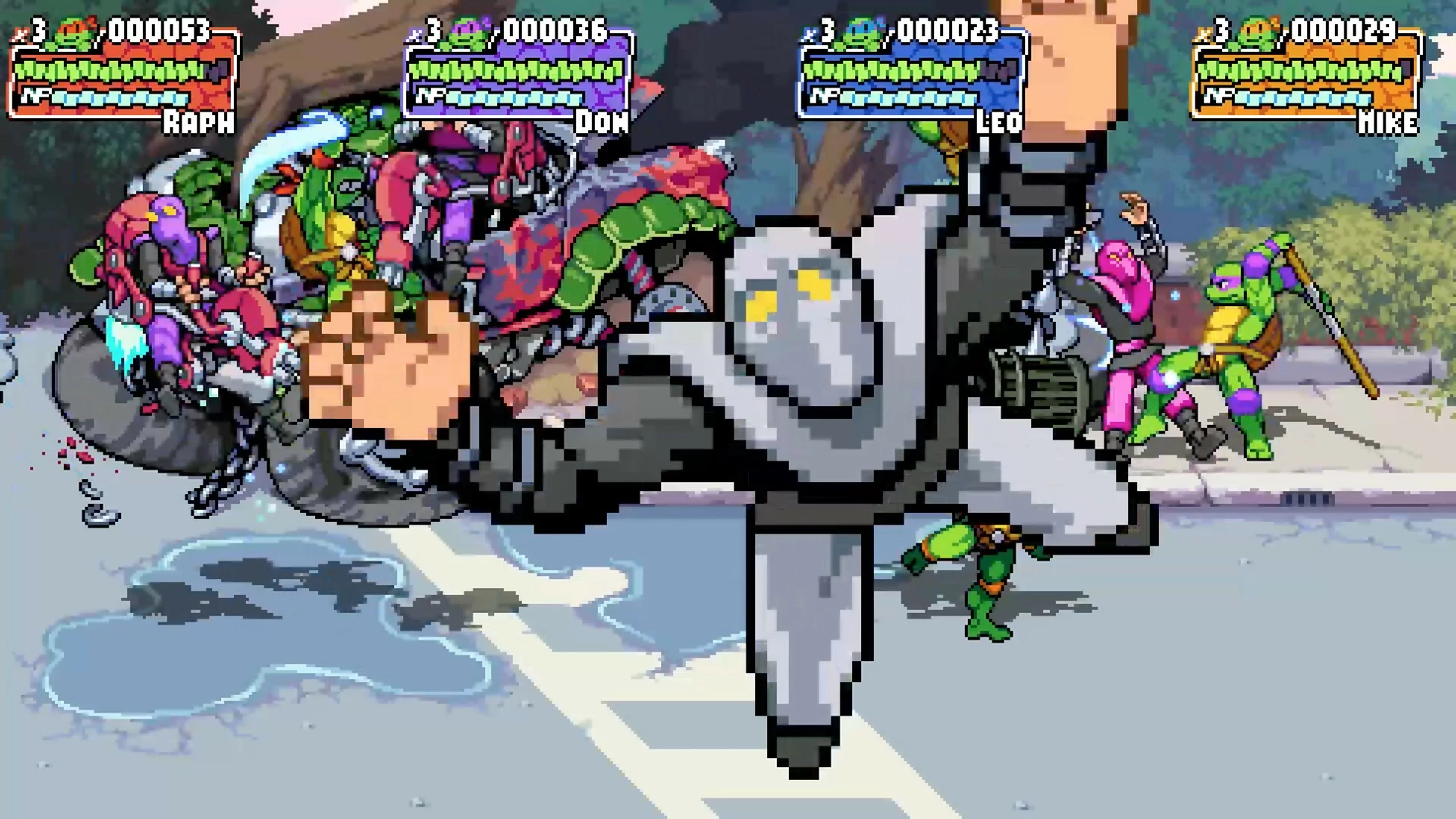 Lojë PC Merge Games Teenage Mutant Ninja Turtles: Shredder's Revenge, DVD-ROM, PEGI 12, set me udhëzues xhepi dhe varëse çelësash
