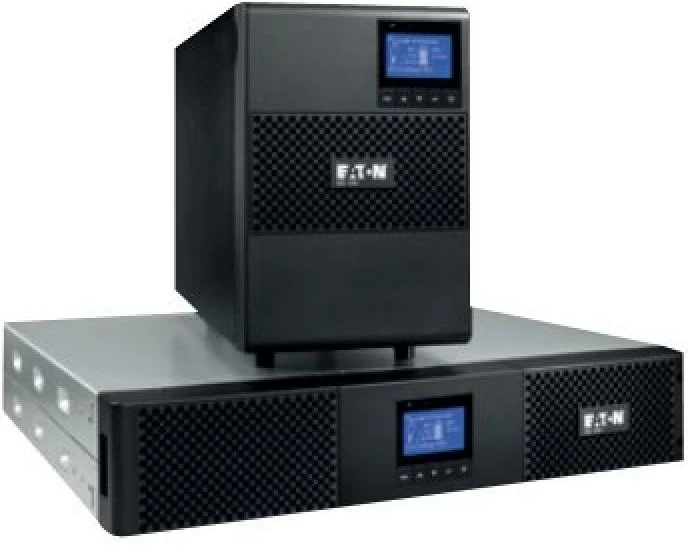 UPS Eaton 9SX 1500i Rack2U 9SX1500IR, online double-conversion, rack/tower, USB, kohë rezervë 9–23 min, i zi