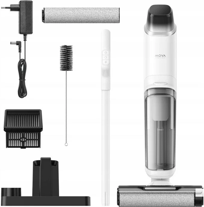 Fshesë elektrike vertikale Dreame Mova K10 Pro, pa kabllo, e bardhë