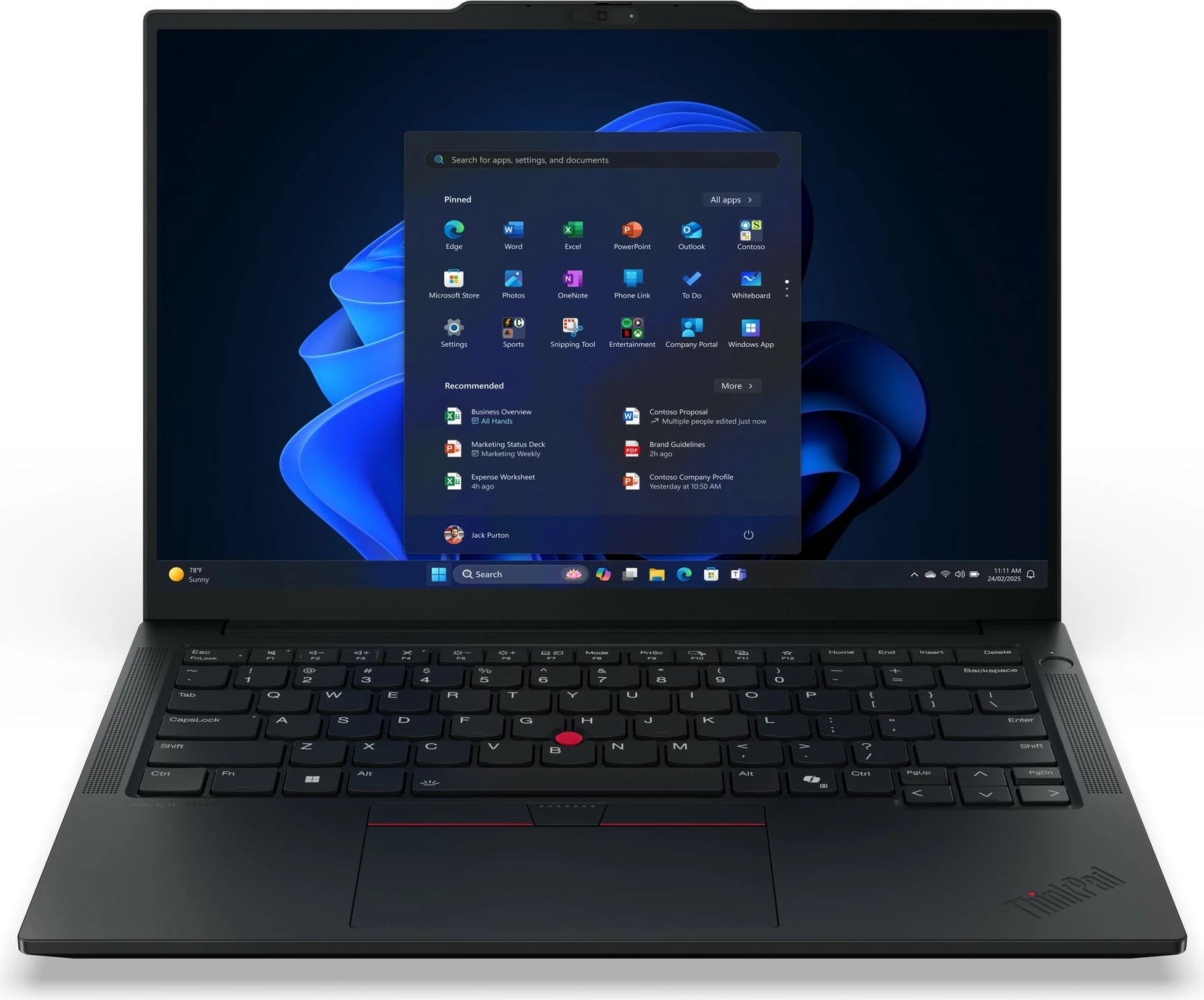 Kompjuter Lenovo ThinkPad E14 G7, Ultra5 225U, 32GB RAM, 1TB SSD, 14 inç, Black