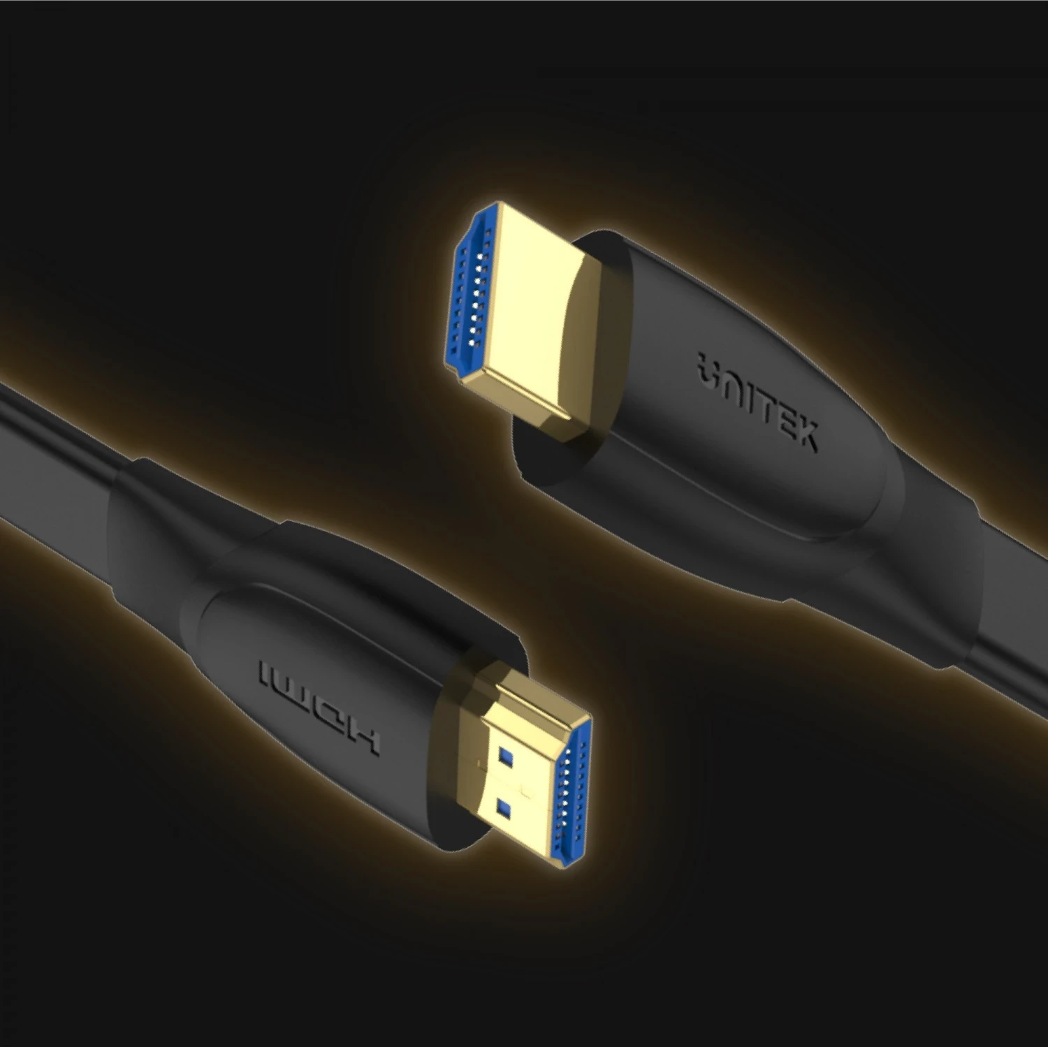 Kabllo HDMI me shpejtësi të lartë Unitek, e zezë