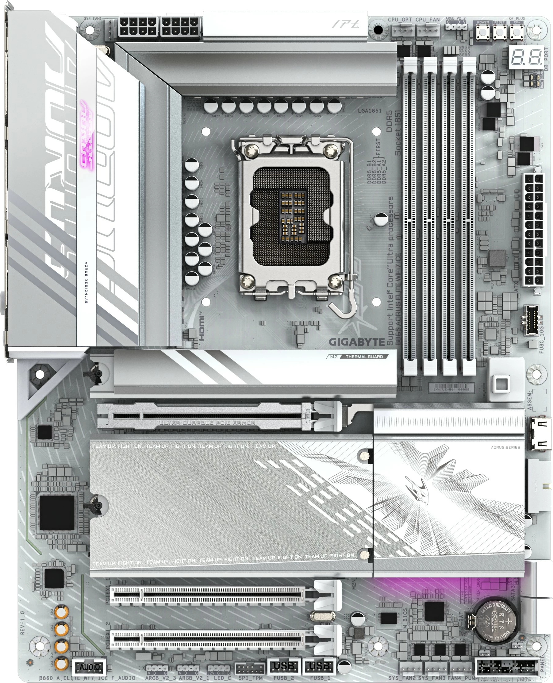 Pllakë amë Gigabyte B860 A ELITE WF7 ICE