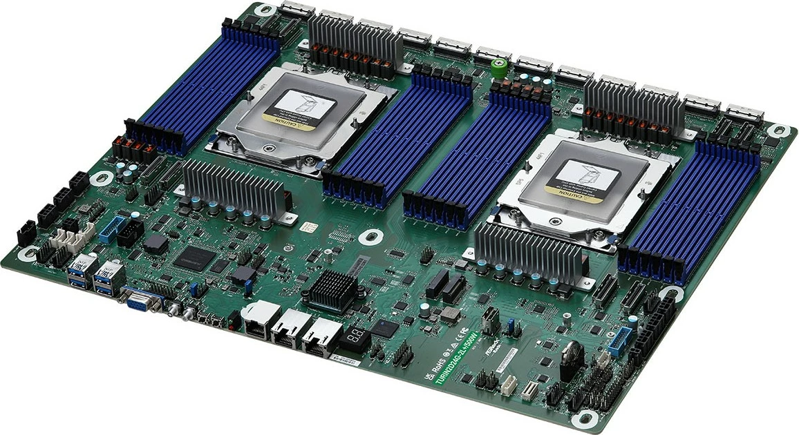 Pllakë amë ASRock TURIN2D24G-2L+, Dual Sockel SP5, 500W, për server