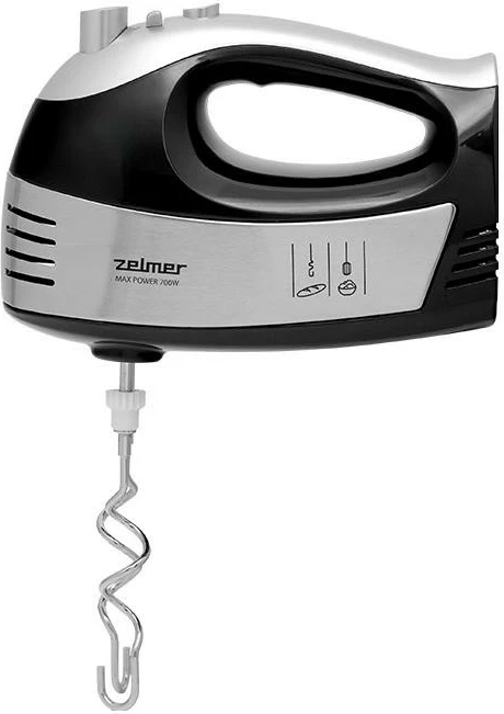 Mikser dore Zelmer ZHM2453BS, 700W, 5 shpejtësi, ngjyrë zi-argjendtë