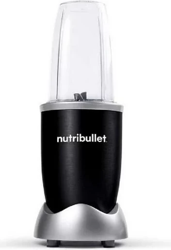 Blender tavoline, NutriBullet, NB606B, 600W, 700 ml + 500 ml, 6 thika, Tritan, e zezë