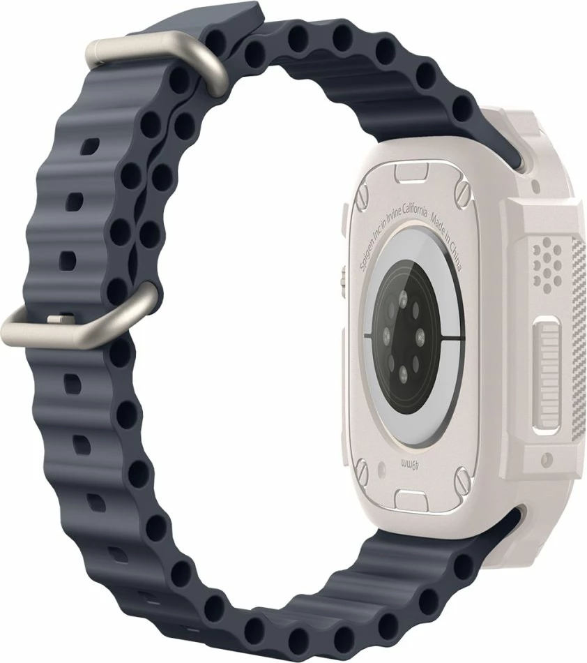 Mbështjellës Spigen Rugged Armor për Apple Watch Ultra 1/2 49mm, Bezhe