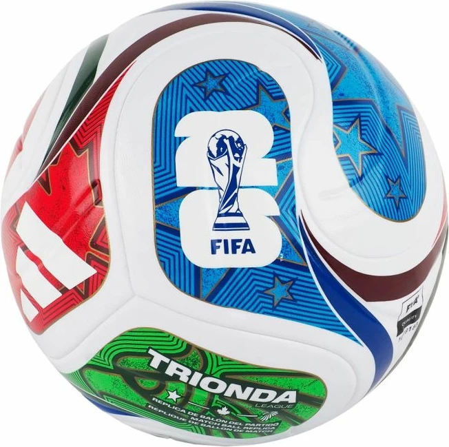 Top futbolli adidas për të gjithë, i bardhë