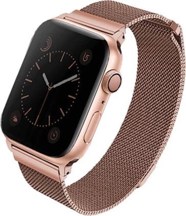 Rrip çeliku për Apple Watch UNIQ Dante, 38/40/41mm, rozë e artë