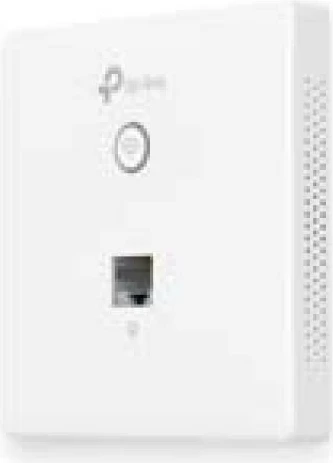 Access Point, TP-Link, EAP115-WALL Auranet, Wireless N 300Mbps, PoE, wall-plate, e bardhë