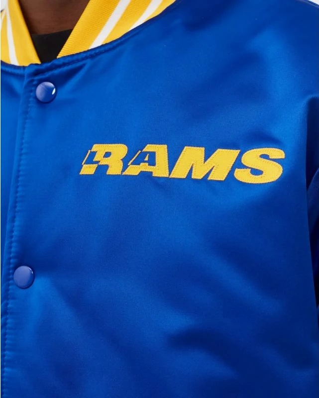 Jakne për meshkuj Mitchell & Ness, Los Angeles Rams, blu