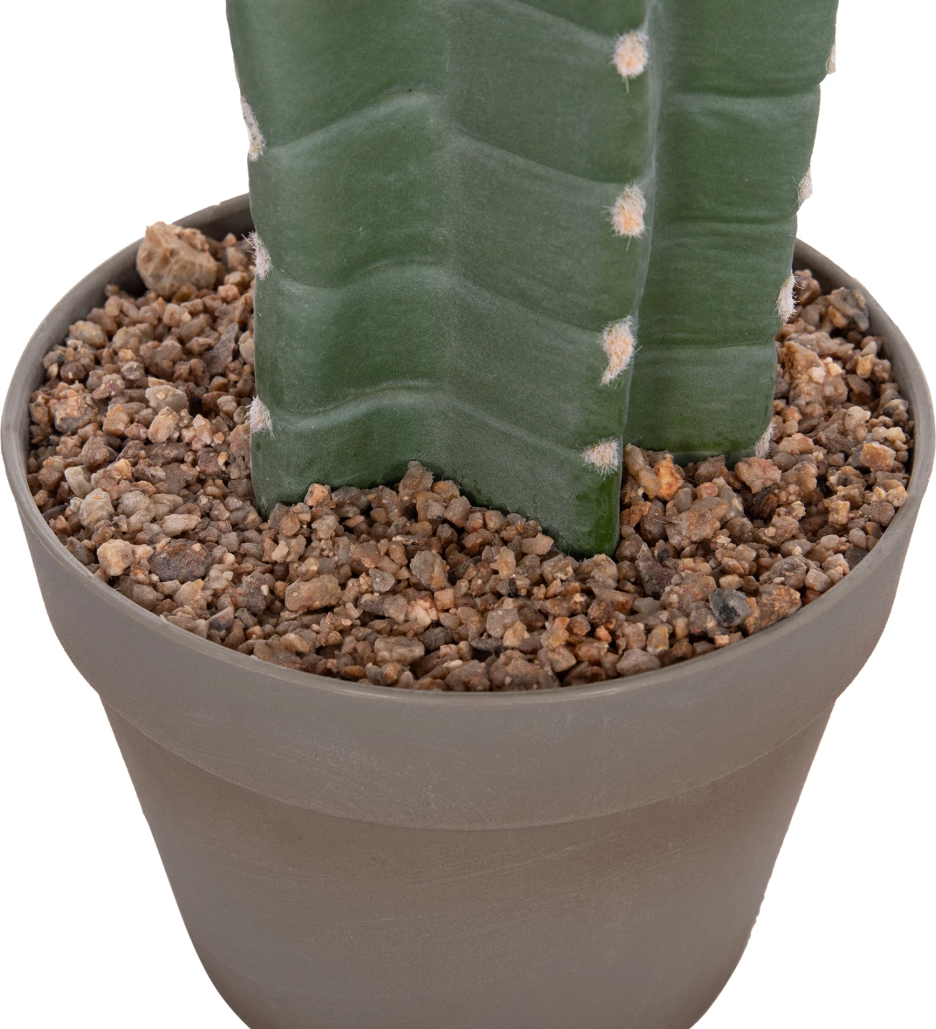 Bimë dekorative sintetike në vazo, lloj kaktusi, FH4742, 17.5x26x103cm