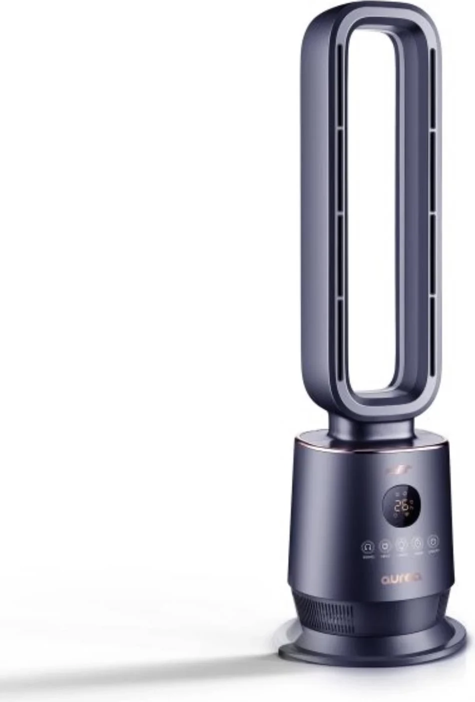 Ngrohës & ventilator 2‑në‑1, Elit, AUREA, 1000/2000W, temperaturë 16‑36°C, telekomandë, oscilim, kohëmatës 12h