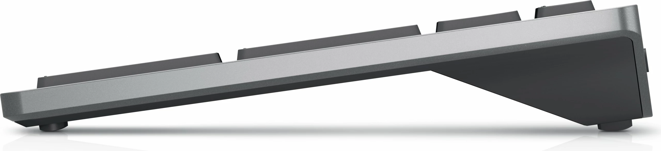 Tastierë DELL KB740, Wireless, RF Wireless + Bluetooth, Scissor key switch, QWERTZ, Gri, Zi