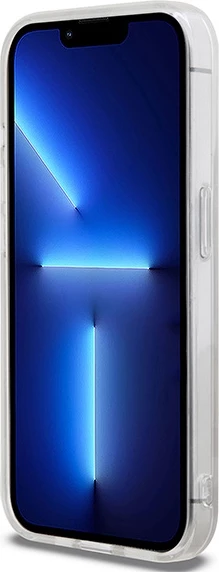 Mbështjellës DKNY IML Checkered Mono Pattern & Printed Stripes MagSafe për iPhone 13 Pro/13, Bezhe