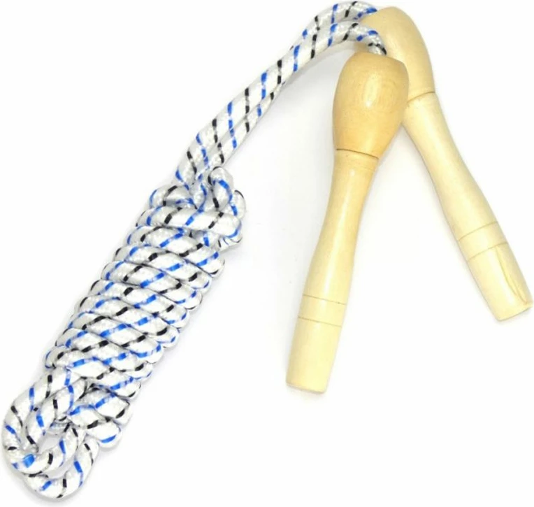 Litar për kërcim Yakimasport me doreza prej druri