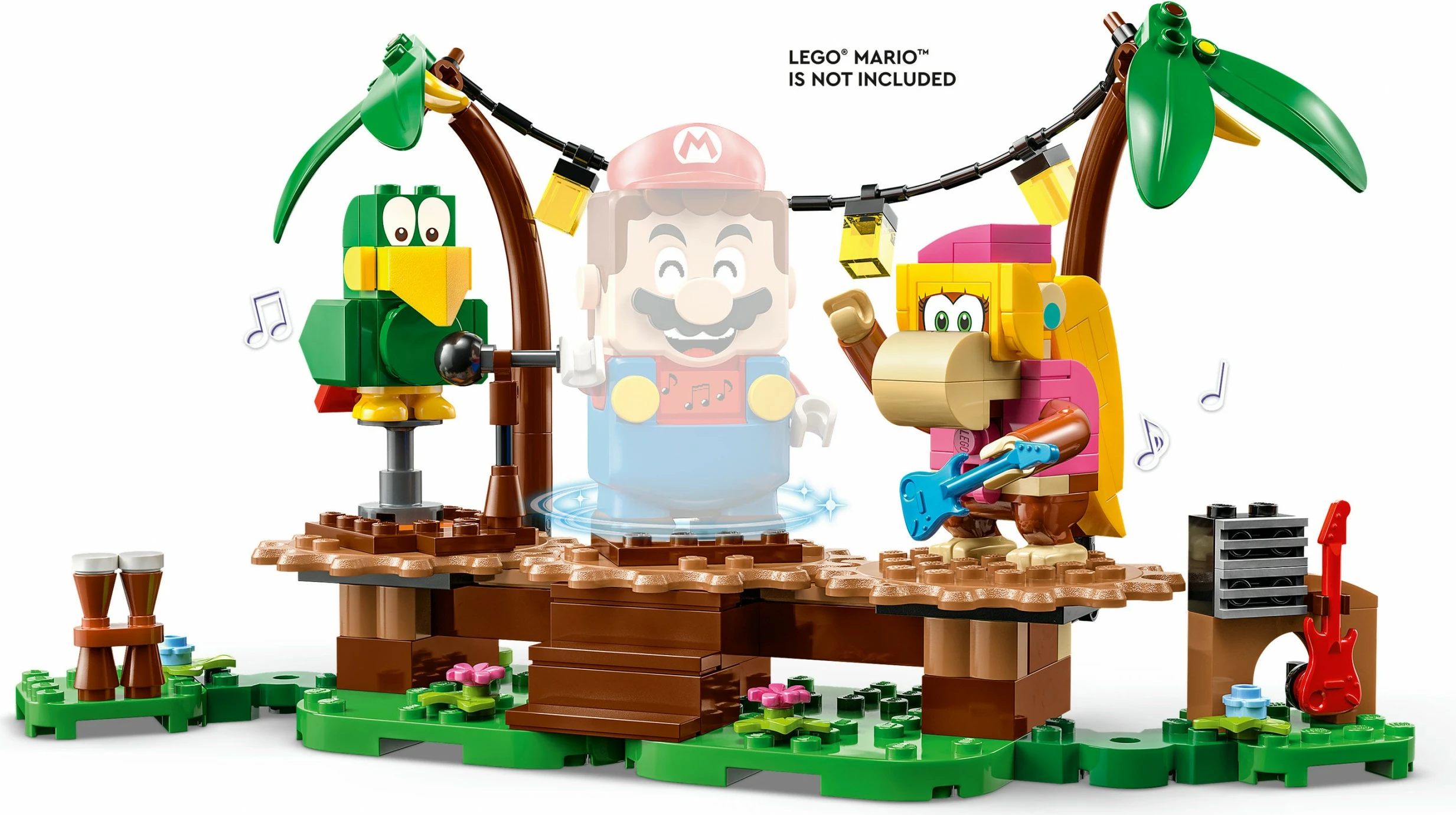 Set ndërtimi LEGO Dixie Kong's Jungle Jam, 174 pjesë, shumëngjyrëshe
