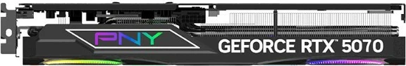 Kartelë grafike PNY GeForce RTX 5070 ARGB EPIC-X RGB, 12GB DDR7, PCI-E 5.0, e zezë