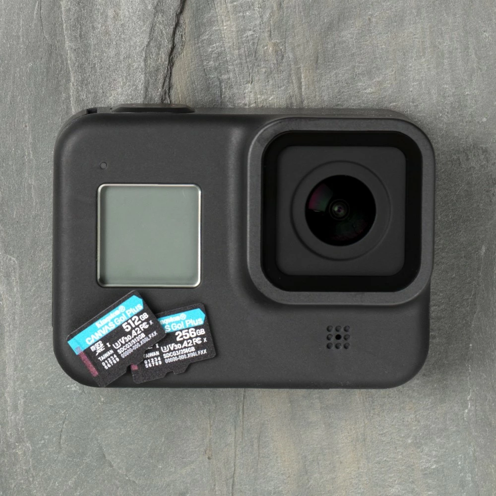 Kartelë microSD Kingston Canvas Go Plus 512GB me adapter, Class 10, UHS-I, e zezë