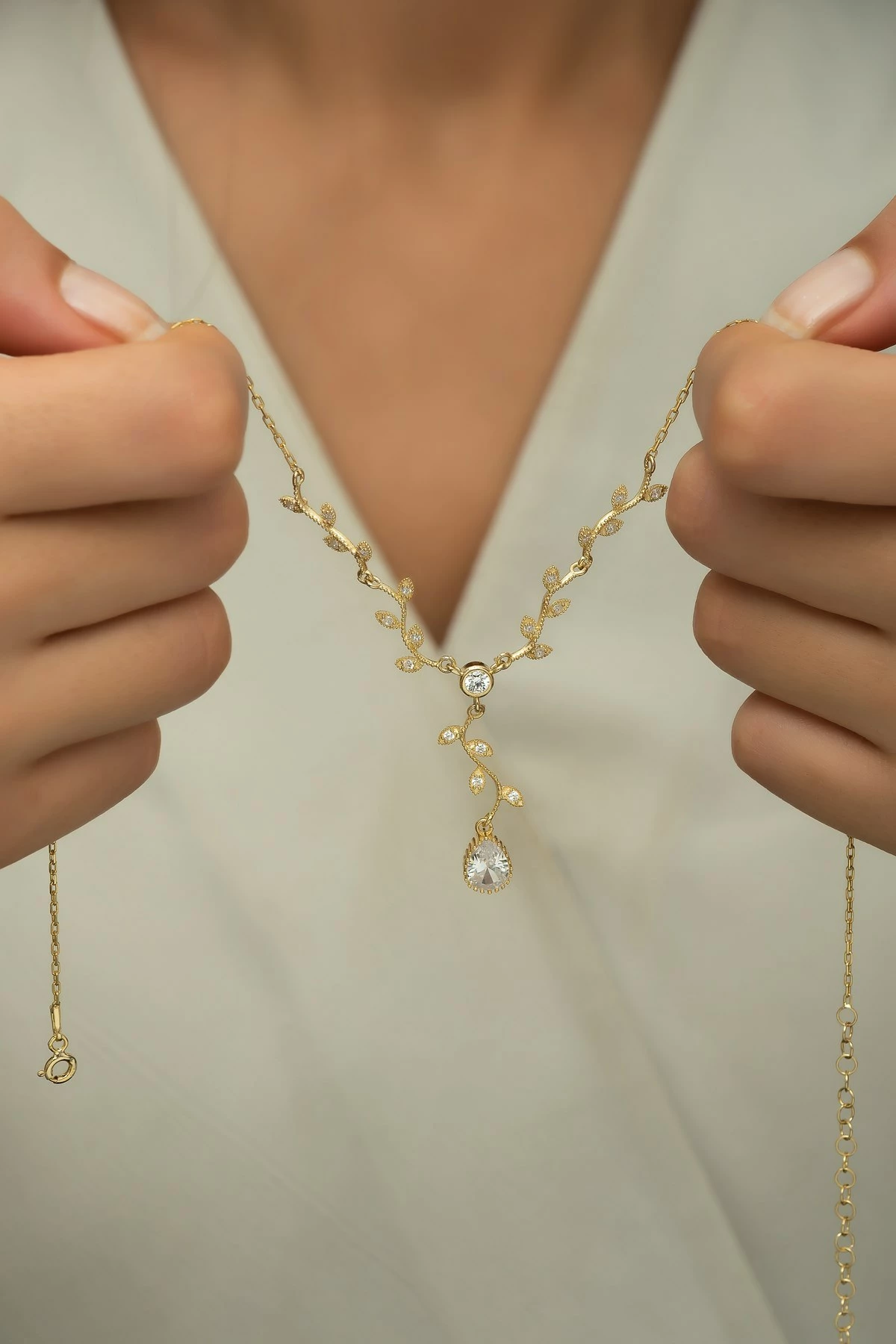 Qafore argjendi, ngjyrë ari dhe e bardhë, Jumeon, NRZ99631