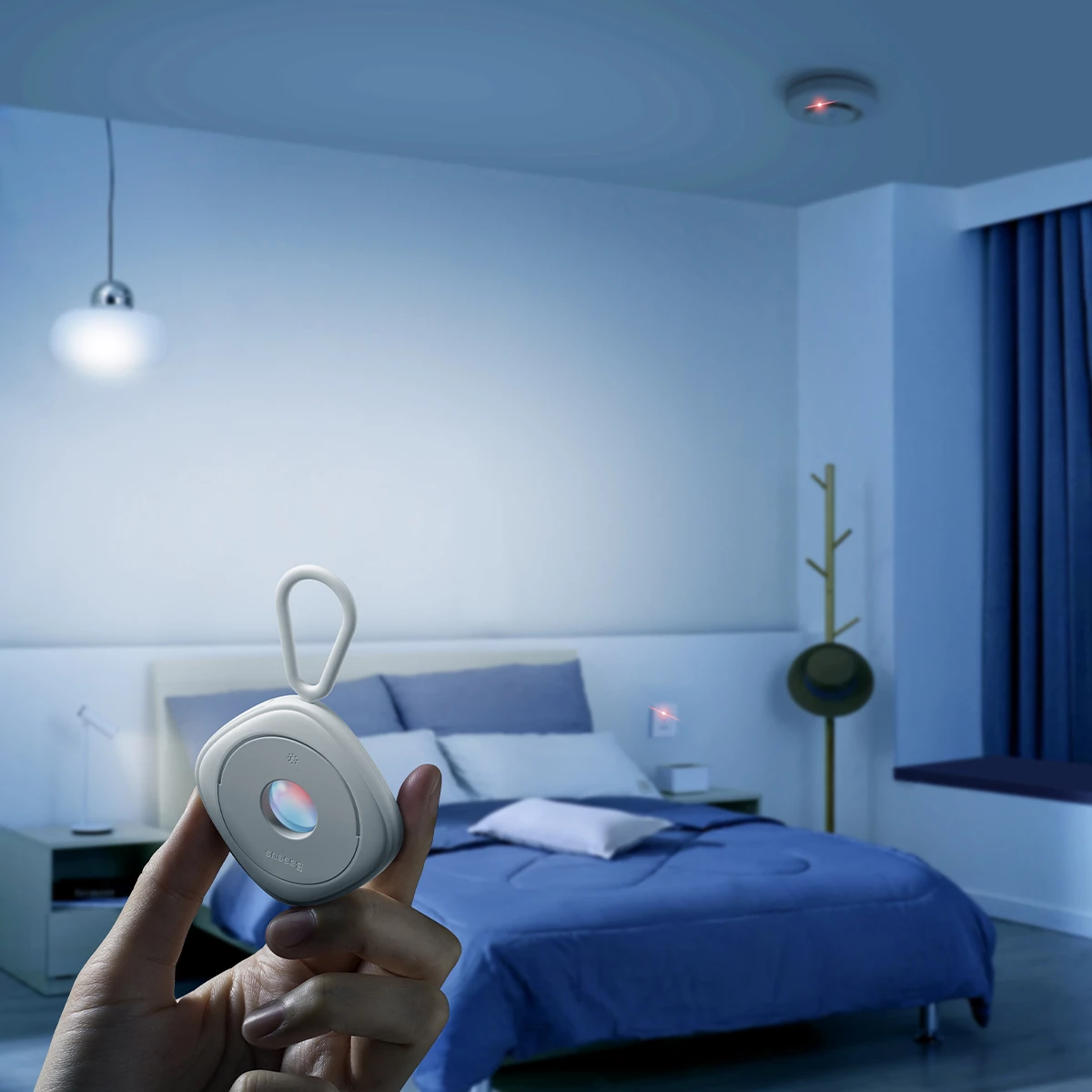 Detektor kamerash të fshehura Baseus Heyo FMHY000002, i bardhë