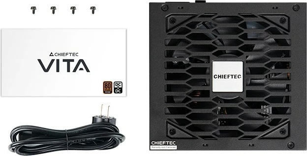 Kasë Chieftec BPX-750-S VITA Series, 750W, 80 PLUS Bronze, e zezë