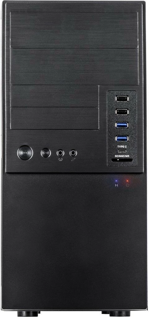 Kasë Inter-Tech IT-6865, Micro Tower, PC, e zezë