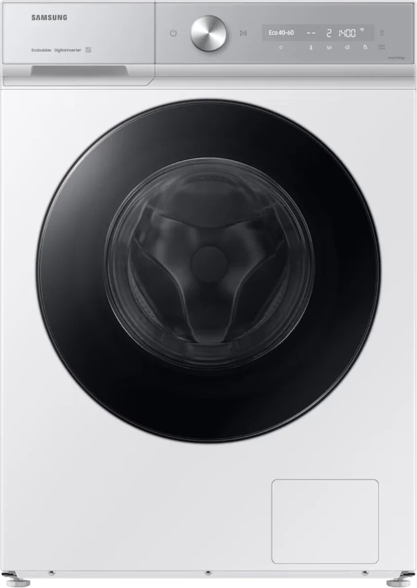 Makine larëse, Samsung, WW90DB8U9FGHU4, AI Ecobubble QuickDrive Auto Dispense me avull, e bardhë