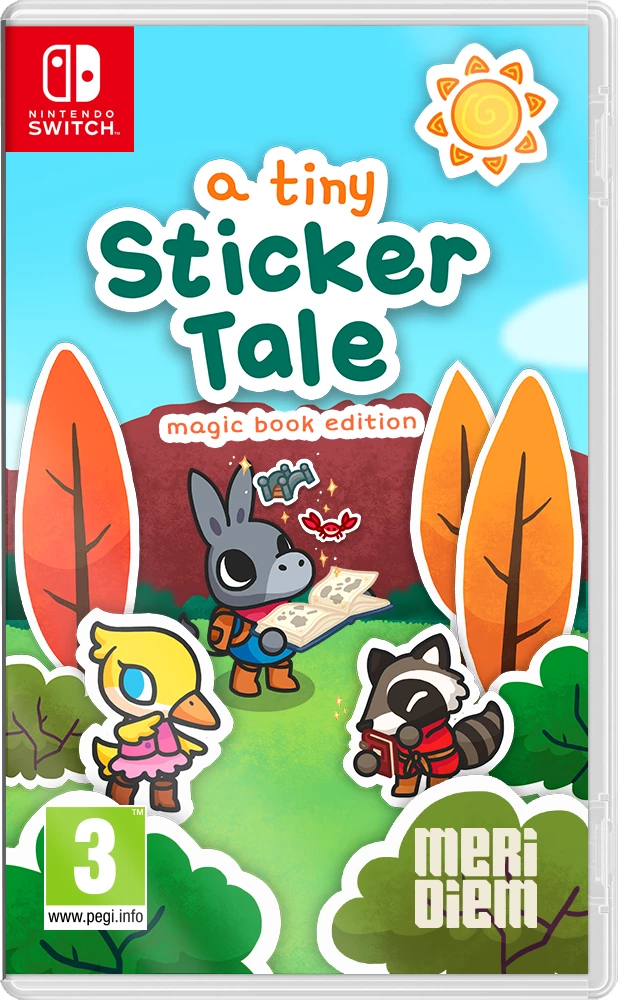 Lojë Nintendo Switch Meridiem Games A Tiny Sticker Tale Magic Book Edition PEGI 3