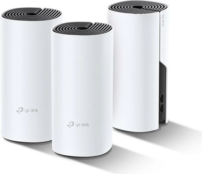 Set mesh TP-Link Deco P9, AC1200 + AV1000, 3 copë, e bardhë