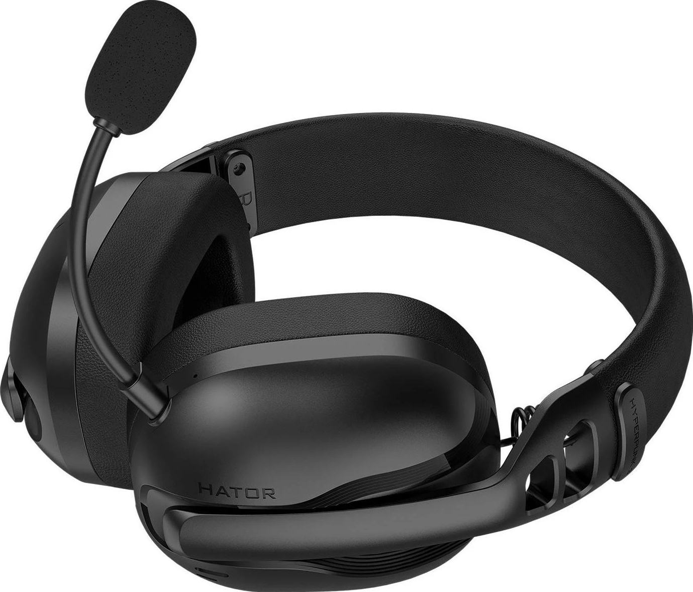 Kufje Hator Hyperpunk 3 Wireless ANC ESH15, me mikrofon të ndashëm, të zeza