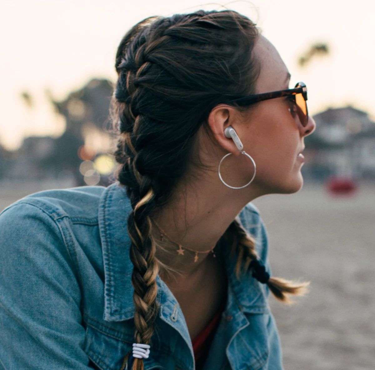 Kufje JBL Wave 300 TWS, Bluetooth, pa tela, me kuti karikimi, e zezë