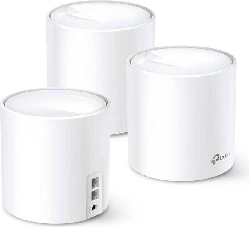 Access point TP-Link Deco X60 AX3000 (3-pack), e bardhë