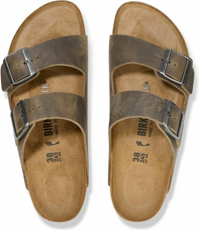 Flip-Flops Birkenstock, për meshkuj dhe femra, kafe