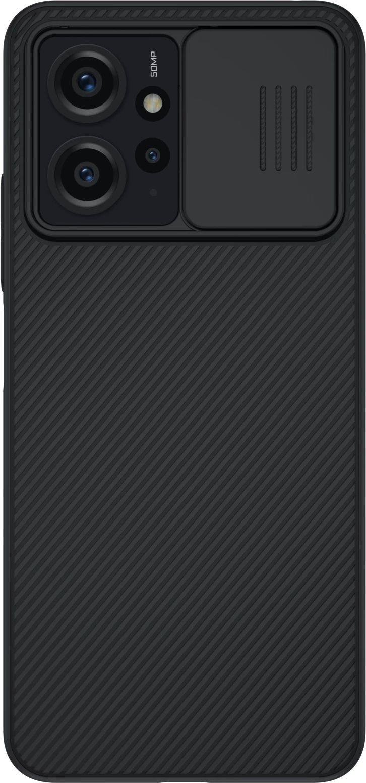 Mbështjellës Nillkin CamShield Case për Xiaomi Redmi Note 12, i zi