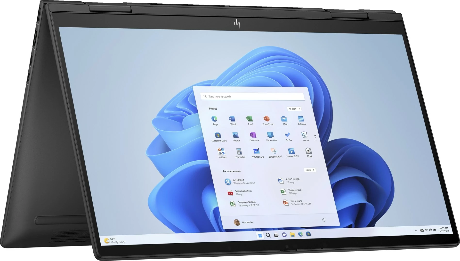 Laptop HP ENVY x360 15-FH0023DX, AMD Ryzen 7, 16 GB RAM, 512 GB SSD, Ekran me prekje 15.6", i zi