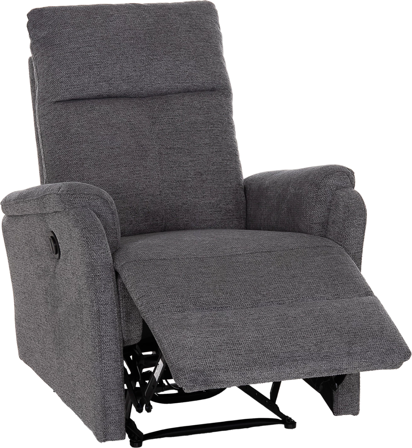 Fotel relaksues me recliner elektrik, stof gri, SYNTHIA FH3309.03, 75x86x100cm