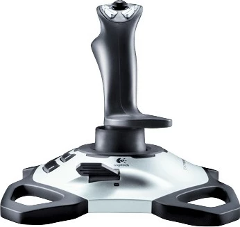 Joystick Logitech G Extreme 3D PRO, PC, Digital, Wired, USB 2.0, Zi, Bardhë