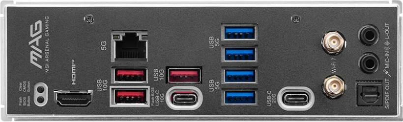 Pllakë amë MSI MAG B850M MORTAR WIFI, Socket AM5, micro ATX, E zezë