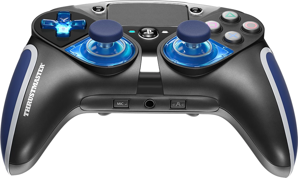 Set modulësh për kontrollues Thrustmaster ESWAP X LED Blue Crystal Pack, kompatibil me Xbox Series X|S/Xbox One/PC, 7 module + 2 kapakë mini-stiku, blu