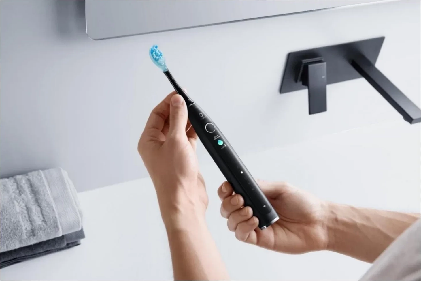 Furçë dhëmbësh sonike Oclean X Pro 20 S, e zezë